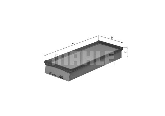Фильтр воздушный MINI Cooper (R55,R56,R57,R58,R60,R61) (дв.N16) MAHLE LX2038 MAHLE KNECHT