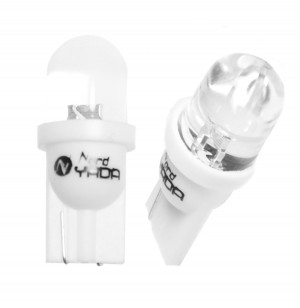 Автолампа светодиод А 12v 5w (Белая, бесцок.W5W (W2.1x9.5d ) T10-01  900291  110 900291 NORD YADA