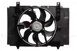 Э/вентилятор охл. с кожухом для а/м Nissan Juke (10-) 1.6i  LFK14KA LFK14KA LUZAR