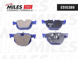 Колодки тормозные задние (Смесь CERAMIC серия PRO) BMW E90/E91/E84 (TRW GDB1560) E510389 MILES