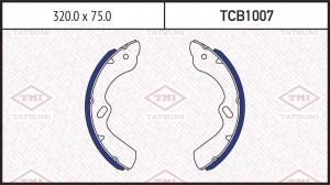 Колодки тормозные барабанные ISUZU Elf 03- TCB1007 TCB1007 TATSUMI
