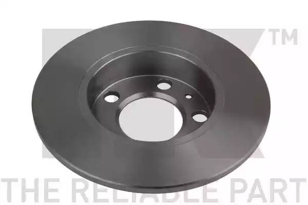 204761NK диск тормозной задний!\ Audi A2/A3/TT,VW Bora/Golf 1.4-1.9TDi 96> 204761 NK