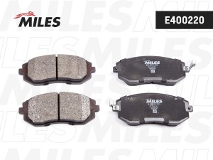 Колодки тормозные передние (без датчика) (Смесь Low-Metallic) (SUBARU FORESTER 0 E400220 MILES