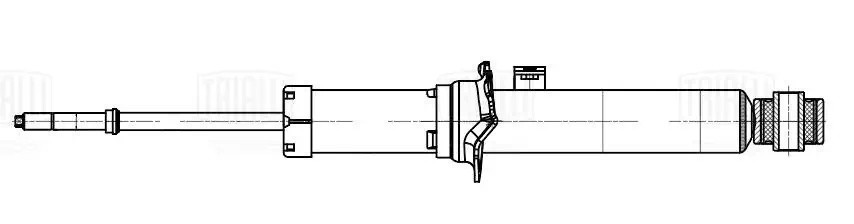 Амортизатор для а/м Kia Sorento (02-) (стойка) пер. лев. станд. подвеска (AG 081 AG 08100 TRIALLI