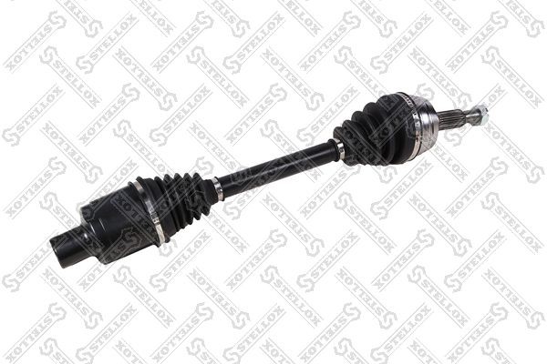 привод передний правый! 630mm, 25738\ Renault Duster 4x4 1.6/1.5dCi 10> 158-1995-SX STELLOX