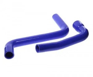 Патрубок ГАЗон Next C41R11 дв.CUMMINS радиатора комплект 2шт. синий силикон MEGA 130-17-022 MEGA POWER