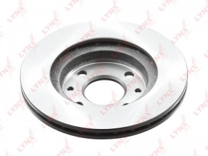Диск тормозной для а/м ВАЗ 2110 (R-13) вентилируемый "LYNXauto" D=239ММ BN-1604 LYNXAUTO