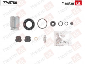 Ремкомплект тормозного суппорта + поршень KIA CEED 2012- Masterkit 77A5780 MASTER KIT