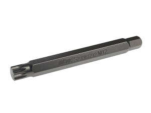 Бита SPLINE M12х120мм 10мм удлиненная S2 JTC JTC1361212 JTC TOOLS