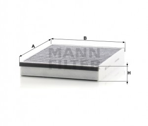 C-MAX (2003-2011)/MONDEO IV (2007>) VOLVO УГОЛЬНЫЙ CUK25007 MANN FILTER