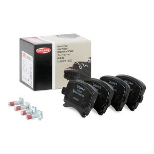 Колодки задние AUDI A4 (B7), A6 (C5-C6), A8 (4E), VW PASSAT (3C, 36) LP1824 LP1824 DELPHI