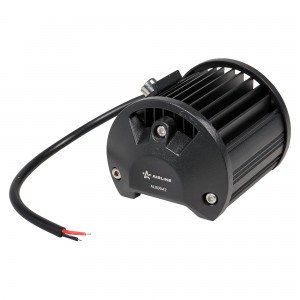 Фара светодиодная (балка) двухрядная, 6 LED 4D линза, 18W (98х78х65) 12/24V (ALE ALED042 AIRLINE
