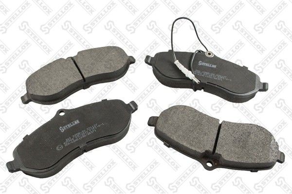 колодки диск.перед.! с антиск. пл.\ Citroen Jumpy, Fiat Scudo,Peugeot Expert 1.6 000-295B-SX STELLOX