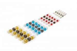 Трубка термоусадочная d=1.7мм,d=2.7мм,d=4.5мм,d=6.0мм L=30мм набор CARGEN AX717 CARGEN