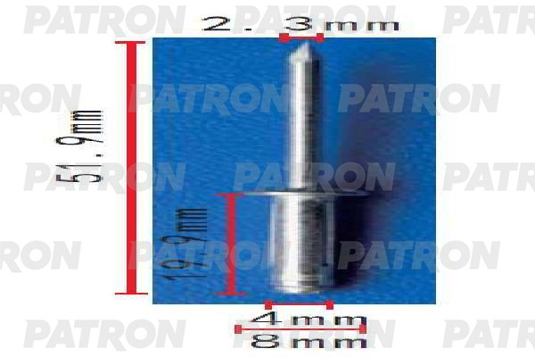 PATHFINDER (R51M) (2004-2013) клипса металлическая кузовная P371558 PATRON
