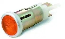 Фонарь контрольной лампы ГАЗ.УАЗ, ЗИЛ (оранжевый) 12В 12500-3803010-00 OSVAR