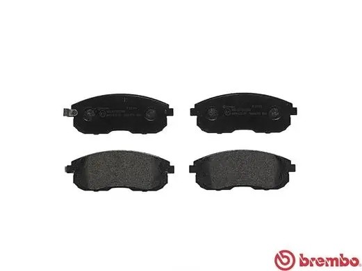 P23126 293 11 [5581080J50] !колодки дисковые п.\ Fiat Sedici, Suzuki SX4 1.6i/1. P23126 BREMBO