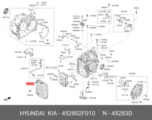 HYUNDAI SONATA VI (2010-2014) 452802F010 HYUNDAI KIA