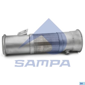 Гофра SCANIA выхлопной системы d=110мм L=460мм SAMPA 044.275 SAMPA