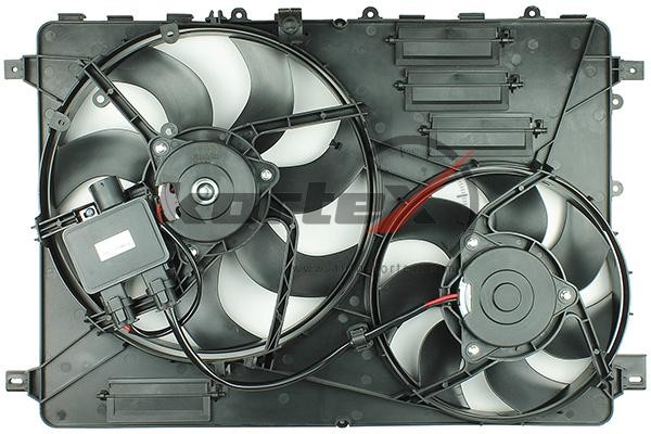 Вентилятор радиатора Volvo XC60 08-XC70 06- 2.4D (2 вент.) KFD185 KFD185 KORTEX