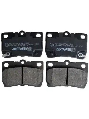 колодки дисковые задние! Lexus GS 450h/460/IS 2.5/2.2D 05> Z07386 ZENTPARTS