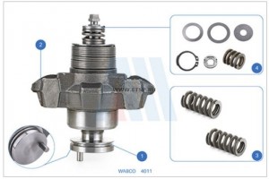 РМК суппорта 17.5 Комплект Механизма Регулировки  - (Со Штырем) 4011 ALCAN