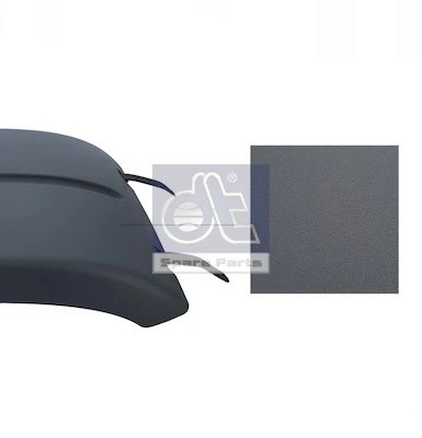 Крыло MAN TGA,TGX,TGS заднее средняя часть (690мм) со стяжками DT 3.80218 DIESEL TECHNIC