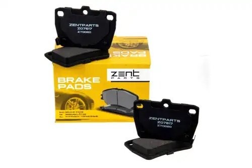 колодки дисковые задние! Toyota RAV4 1.8/2.0 WTi/2.0D 00> Z07617 ZENTPARTS