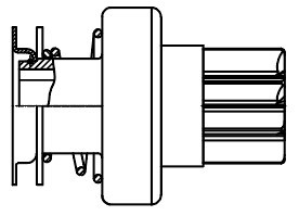 Привод стартера (бендикс) для а/м Mercedes-Benz S W221 (05-) 3.5i/4.7i/5.5i (VCS VCS 1522 START VOLT