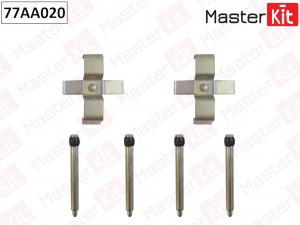 Комплект установочный дисковых колодок MB W202 77AA020 77AA020 MASTER KIT
