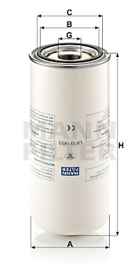 Фильтр воздушный сепаратор LB13145/3 LB 13 145-3 MANN FILTER
