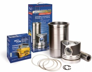 Гильза с поршнем КАМАЗ ЕВРО-0 с пальцем и кольцами Дальнобойщик 74031000128 KMZ