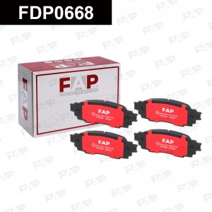 Тормозные колодки дисковые смесь CERAMIC FDP0668 FDP0668 FAP