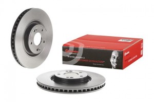 Диск тормозной HYUNDAI i40 (11-),ix35 (13-) KIA Optima (11-) (R17) передний (1шт 09.C245.11 BREMBO
