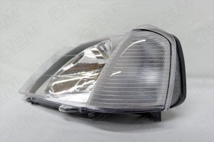 Фара левая Renault Logan 1 2004-2009, повторитель ближе к крылу OEM0194FL OEMPARTS