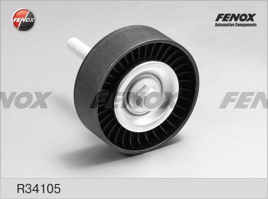 Ролик направляющий поликлинового ремня R34105 FENOX