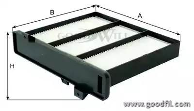 Фильтр салона AG396CF AG 396 CF GOODWILL