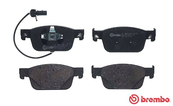 Колодки тормозные AUDI A4 (8W2 B9) 05/15  перед P85153 P85153 BREMBO