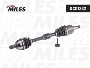 Приводной вал FORD C-MAX(1.8i) 04-10, FOCUS II(1.6D 1.8i) 04-12, - левый GC01232 GC01232 MILES