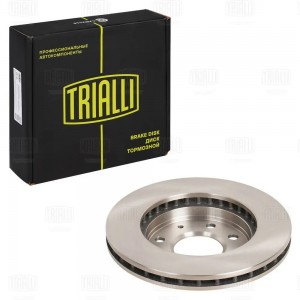 Диск торм. Mitsubishi Carisma (95-)/Galant (88-) перед. d=256 (DF 117205) DF117205 TRIALLI