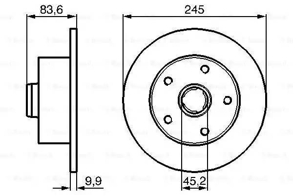 0 986 478 759 диск тормозной задний!\ Audi A4 1.6-2.8 96> 0 986 478 759 BOSCH