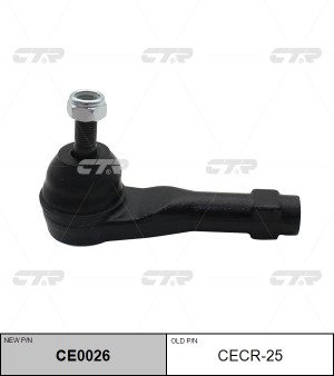 Наконечник рулевой тяги CHRYSLER Sebring (01-07) левый CTR CE0026 CTR