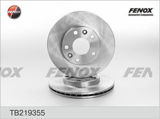 Диск тормозной  2шт TB219355 FENOX