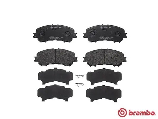 Колодки тормозные NISSAN QASHQAI II (J11, J11_) P56100 P56100 BREMBO