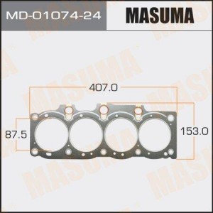 прокладка ГБЦ!\ Toyota Camry/Carina 2.0 16V 3S-FE 86-96 MD-01074-24 MASUMA