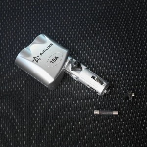 Разветвитель прикуривателя 2-х гнездовой 12V AIRLINE ASP-2L-14 AIRLINE