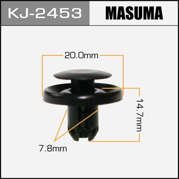 Пистон обивки универсальный MASUMA KJ2453 MASUMA