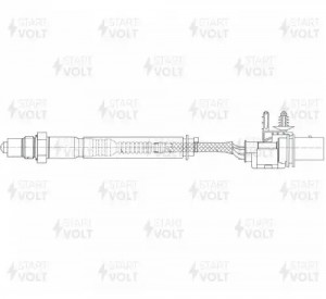 Датчик кисл. для а/м BMW 5 E60 (03-) 2.5i/3.0i/3 E90 (05-) 3.0i до кат. первый ( VSOS0330 START VOLT