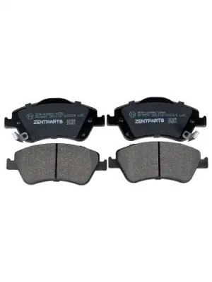 колодки дисковые передние! Toyota Auris 1.4VVTi/1.6VVTi/1.4D-4D 07> Z07429 ZENTPARTS