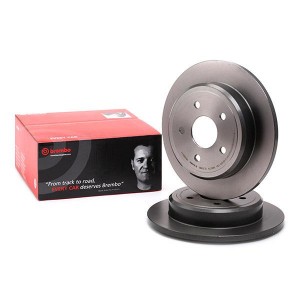 08.A863.11 диск тормозной задний!\ Jeep Grand Cherokee 3.7/4.7/3.0D 05-10 08.A863.11 BREMBO